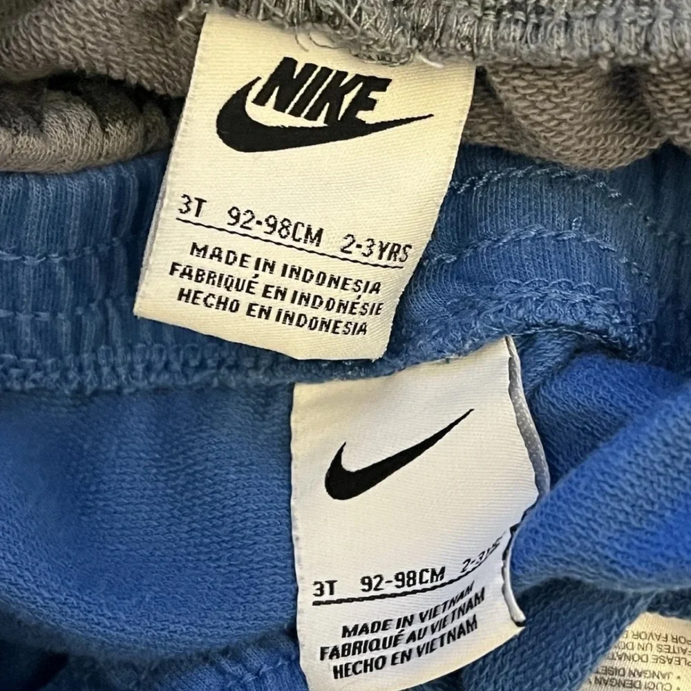 Nike Toddler Boys LOT OF TWO Cotton Blend Athletic Shorts Sz 3T - Picture 6 of 6